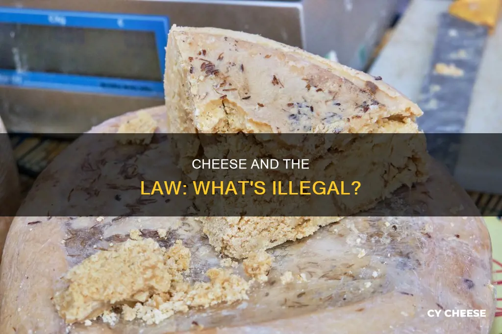 what kind of cheese is illegal