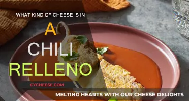 Cheese in Chili Relleno: Melty, Gooey Goodness