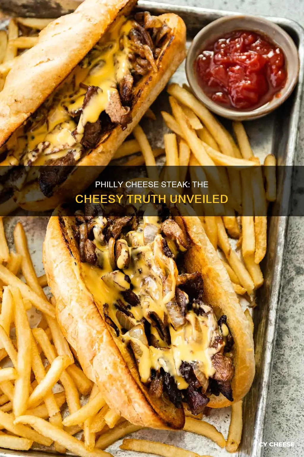 what kind of cheese is in a philly cheese steak