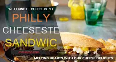 Philly Cheesesteak: The Cheese Inside