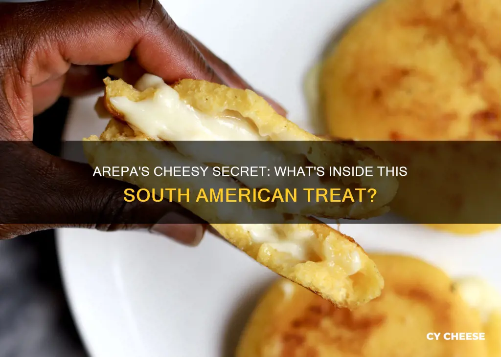 what kind of cheese is in an arepa