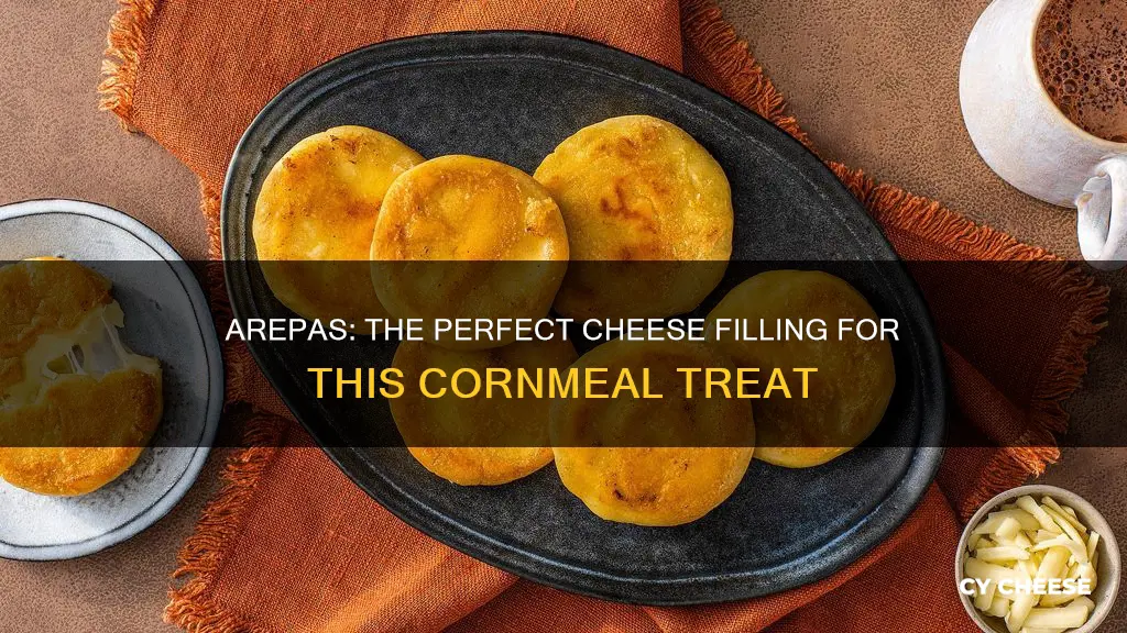 what kind of cheese is in arepas