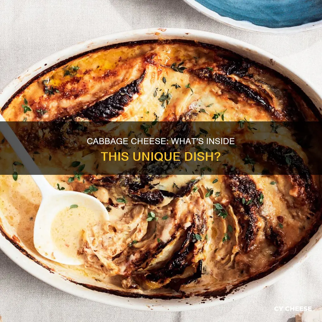 what kind of cheese is in cabbage cheese