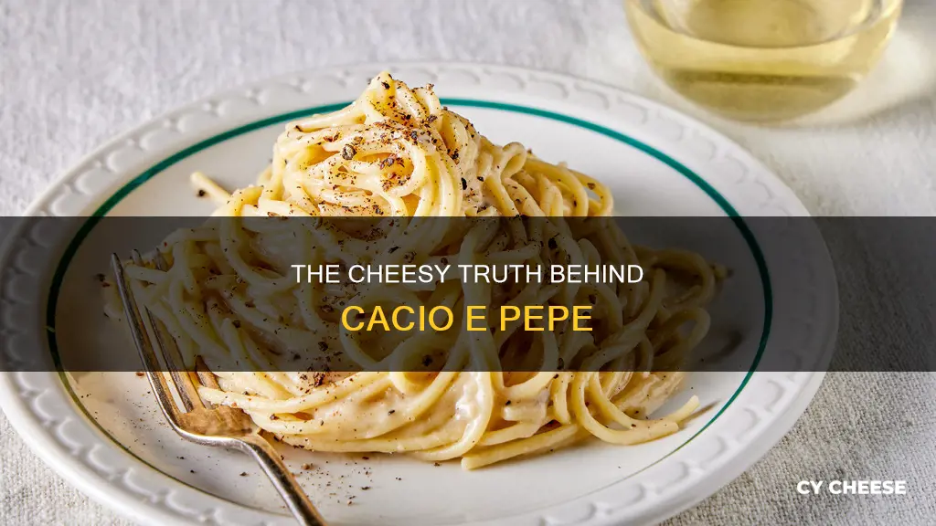 what kind of cheese is in cacio e pepe