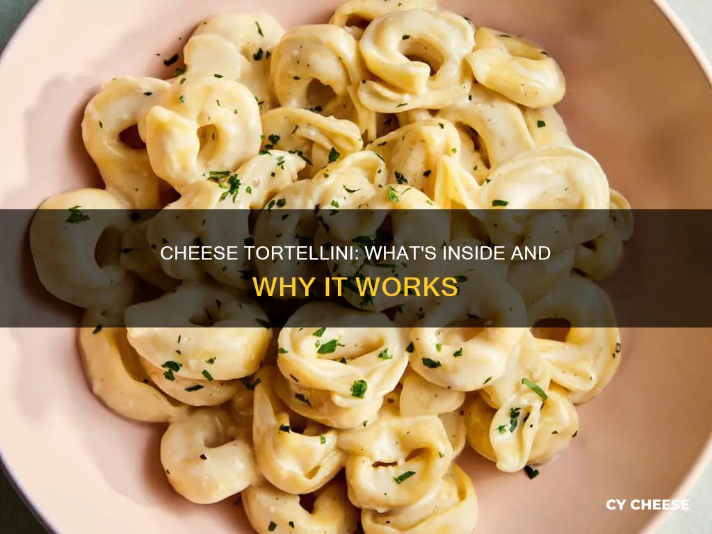 what kind of cheese is in cheese tortellini