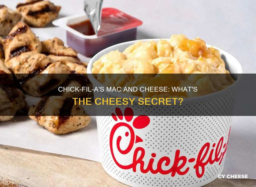 what kind of cheese is in chick-fil-a macaroni and cheese