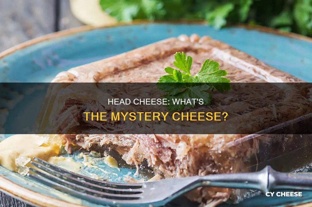 what kind of cheese is in head cheese