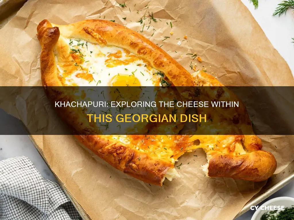 what kind of cheese is in khachapuri