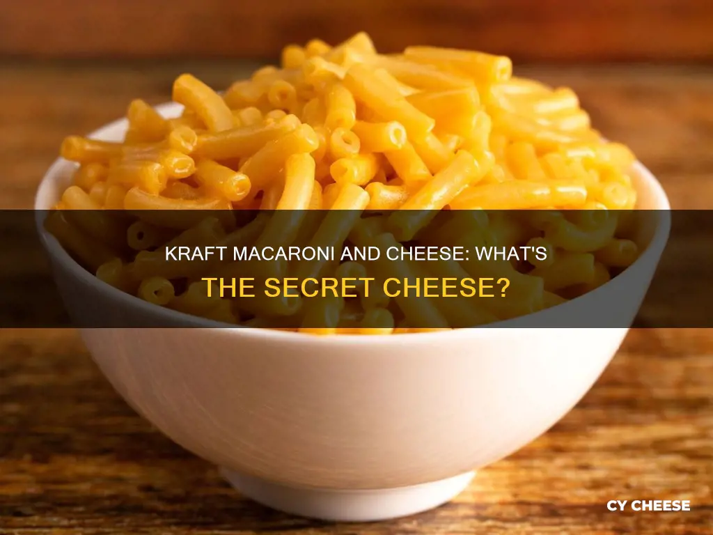 what kind of cheese is in kraft macaroni and cheese