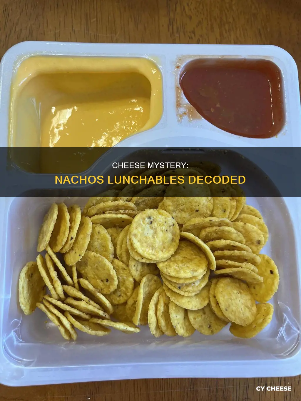 what kind of cheese is in lunchables nachos