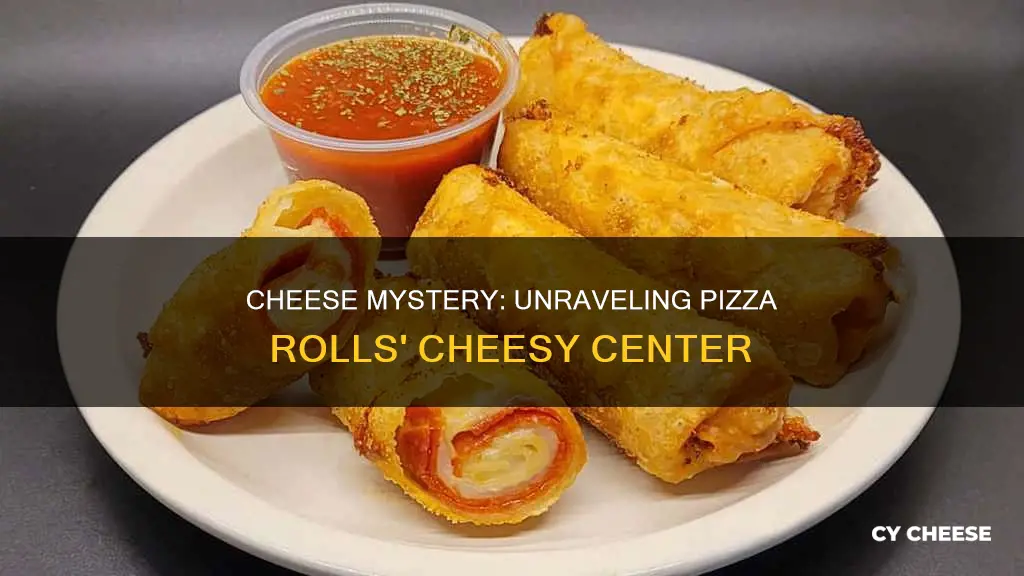 what kind of cheese is in pizza rolls