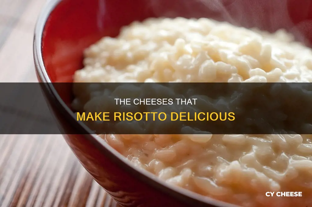 what kind of cheese is in risotto usually