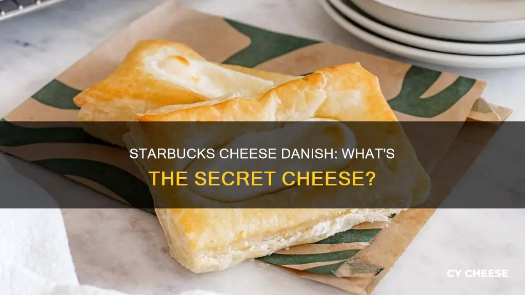 what kind of cheese is in starbucks cheese danish