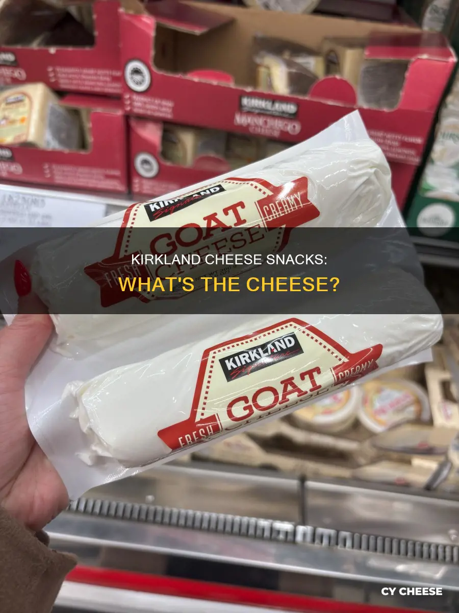 what kind of cheese is in the kirkland cheese snacks