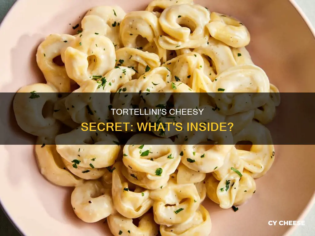 what kind of cheese is in tortellini