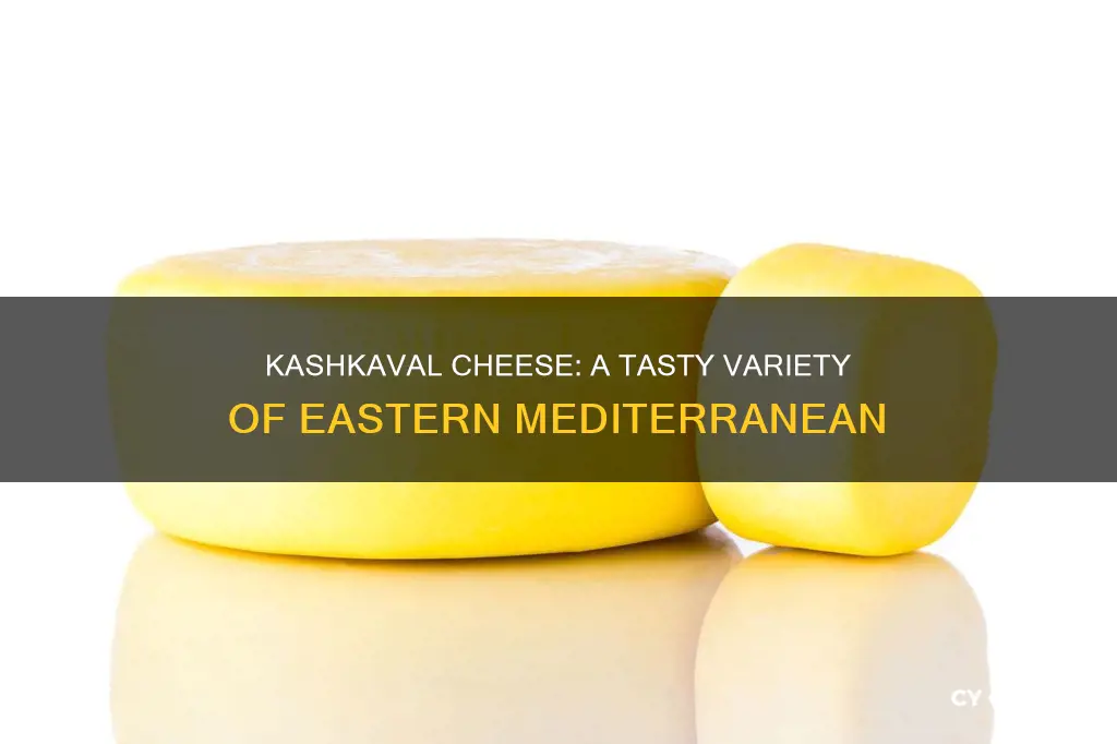 what kind of cheese is kashkaval