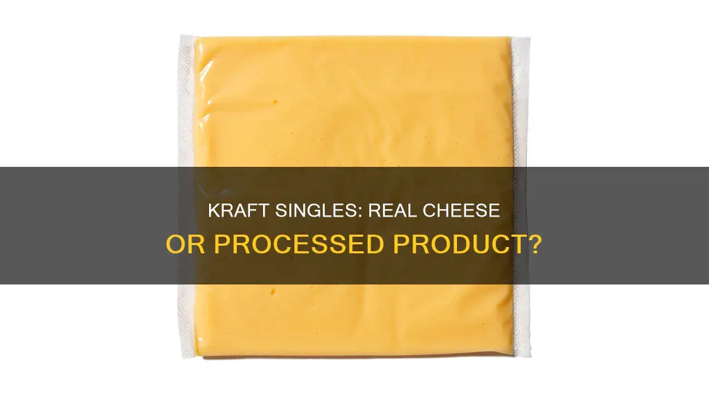 what kind of cheese is kraft singles