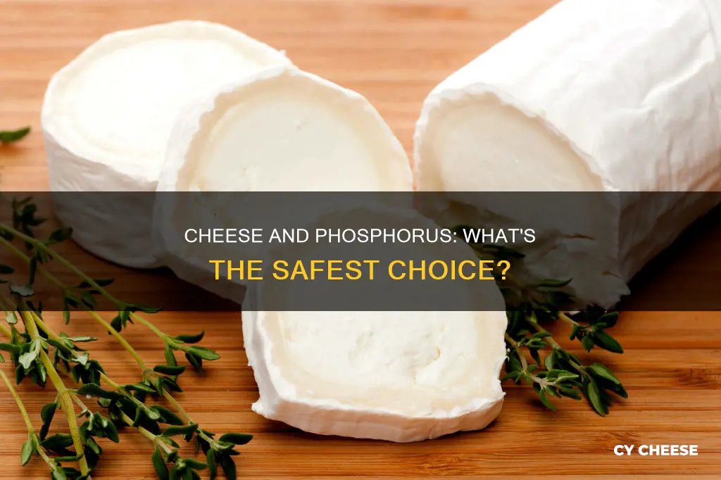 what kind of cheese is low phosphorus