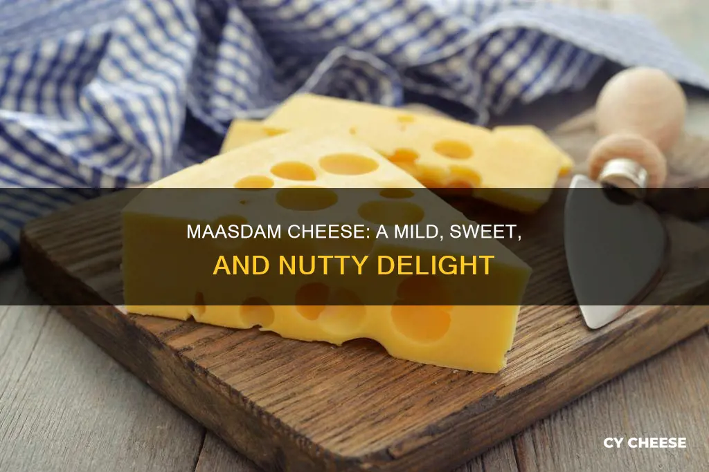 what kind of cheese is maasdam