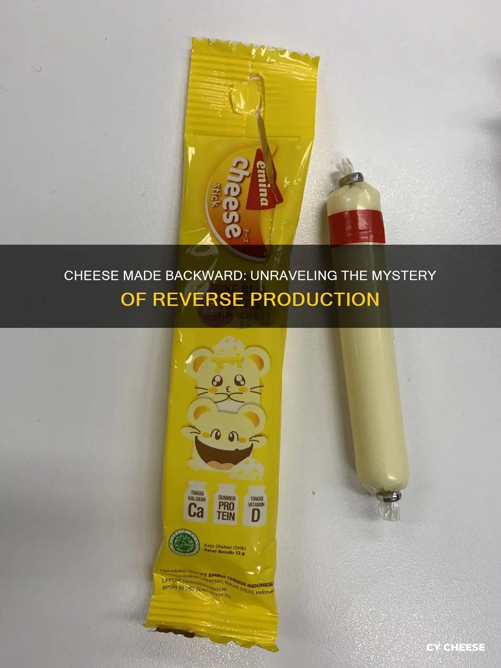 what kind of cheese is made backward