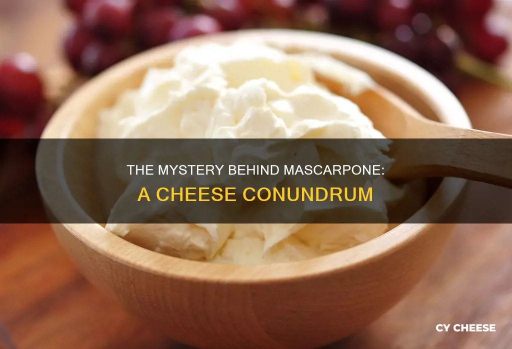 what kind of cheese is mascarpone