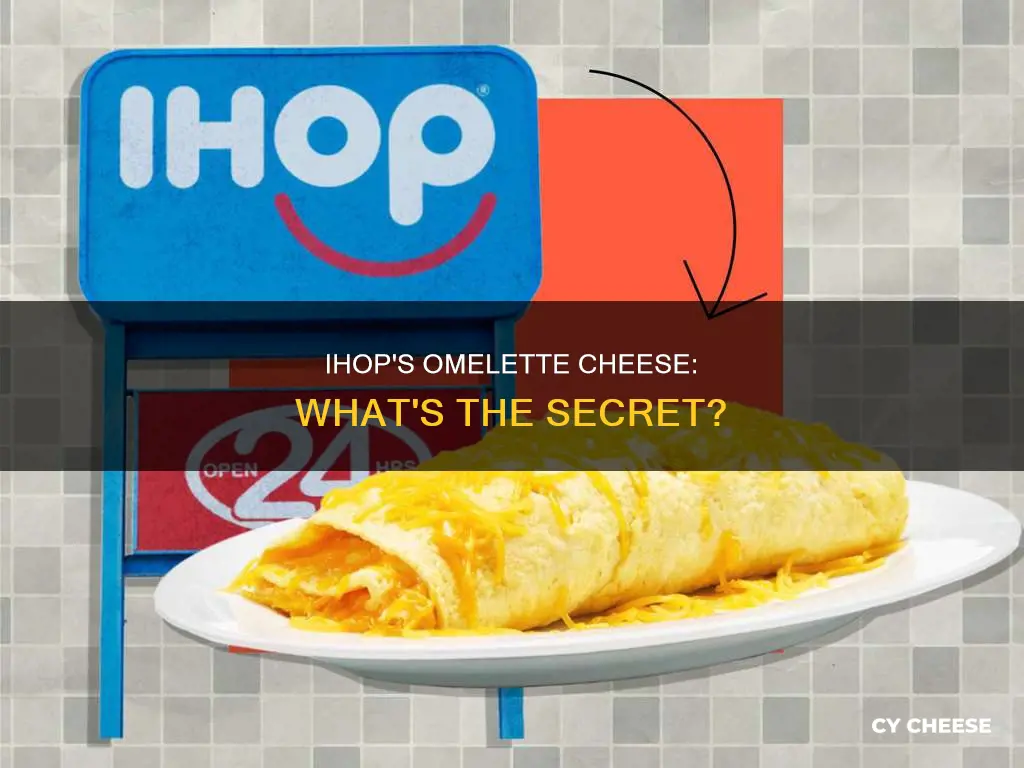 what kind of cheese is omelette in ihop