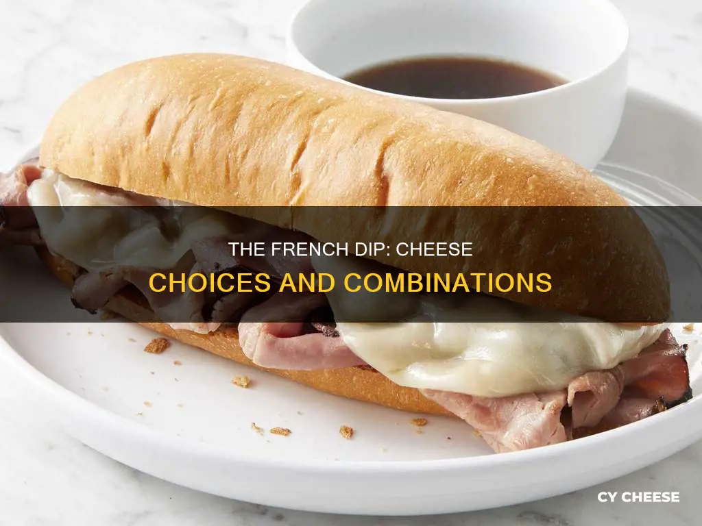 what kind of cheese is on a french dip