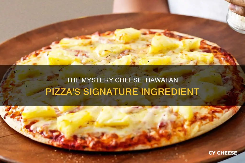 what kind of cheese is on a hawaiian pizza