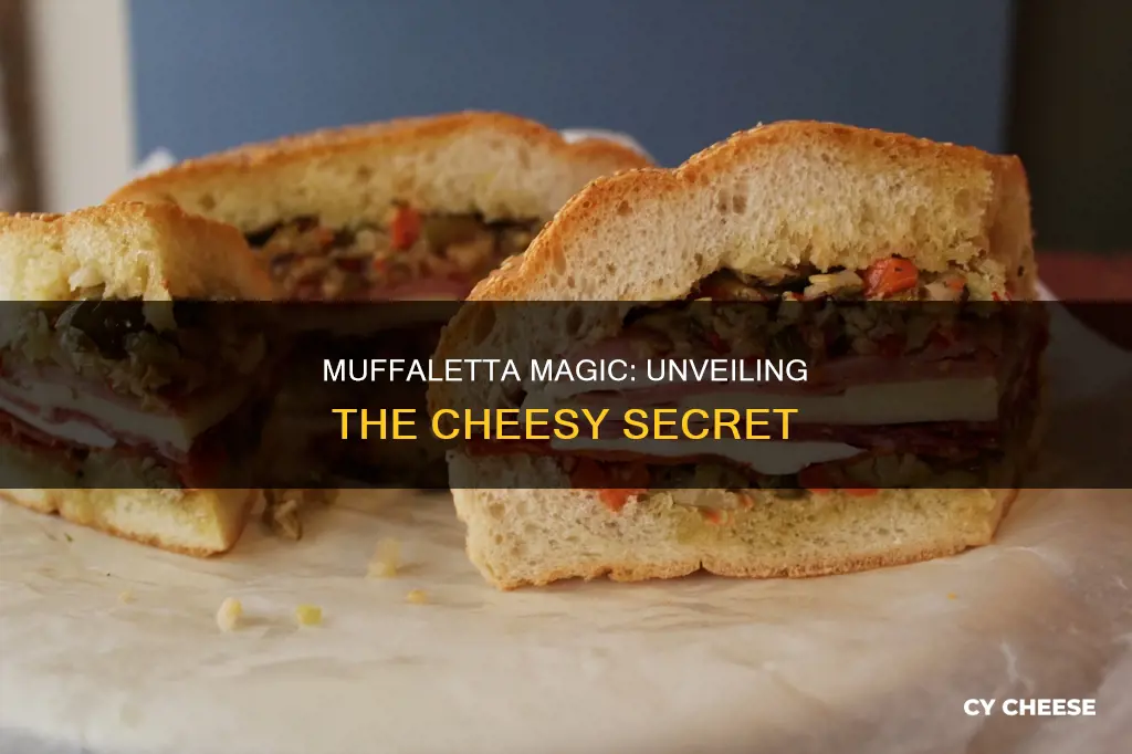 what kind of cheese is on a muffaletta