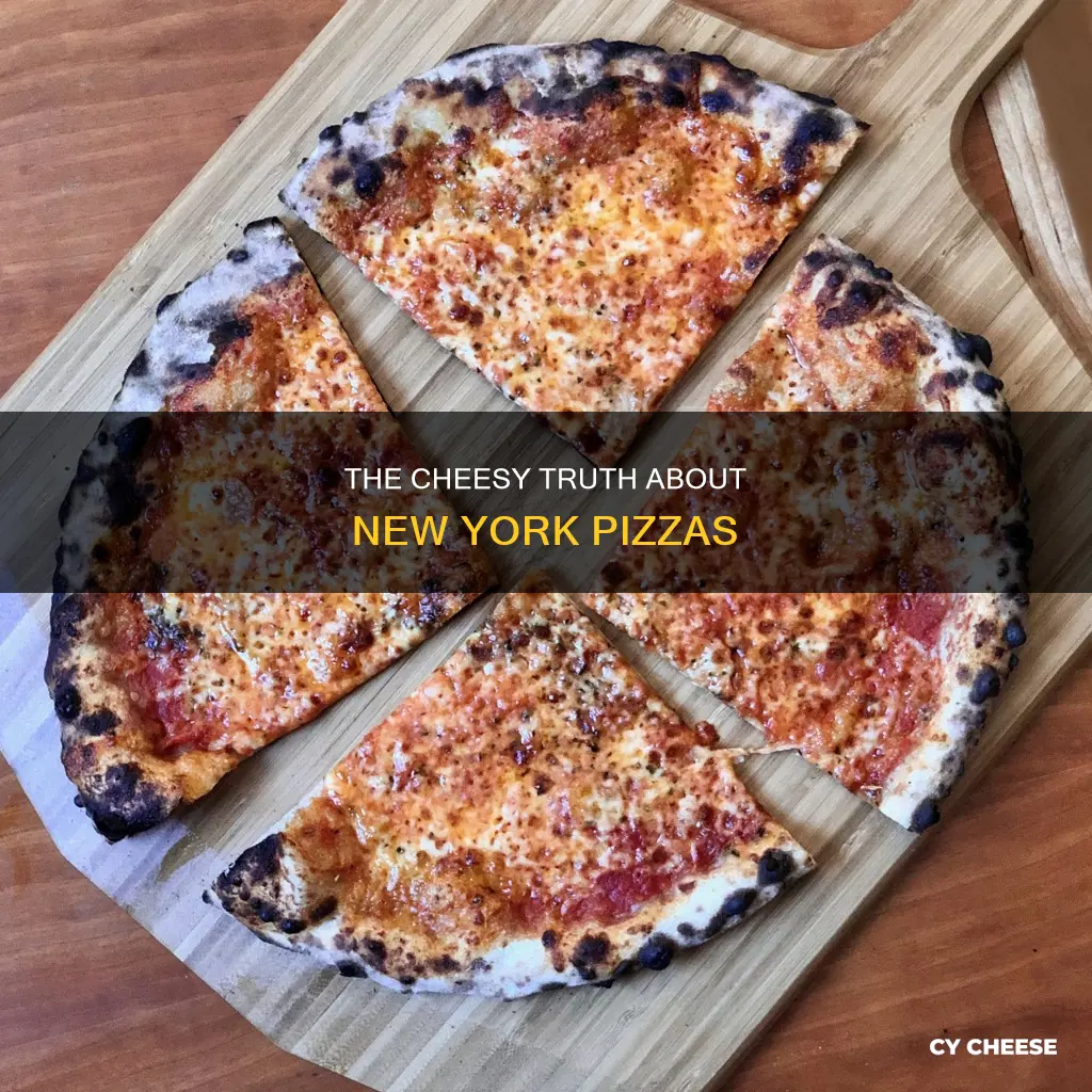 what kind of cheese is on a new york pizza