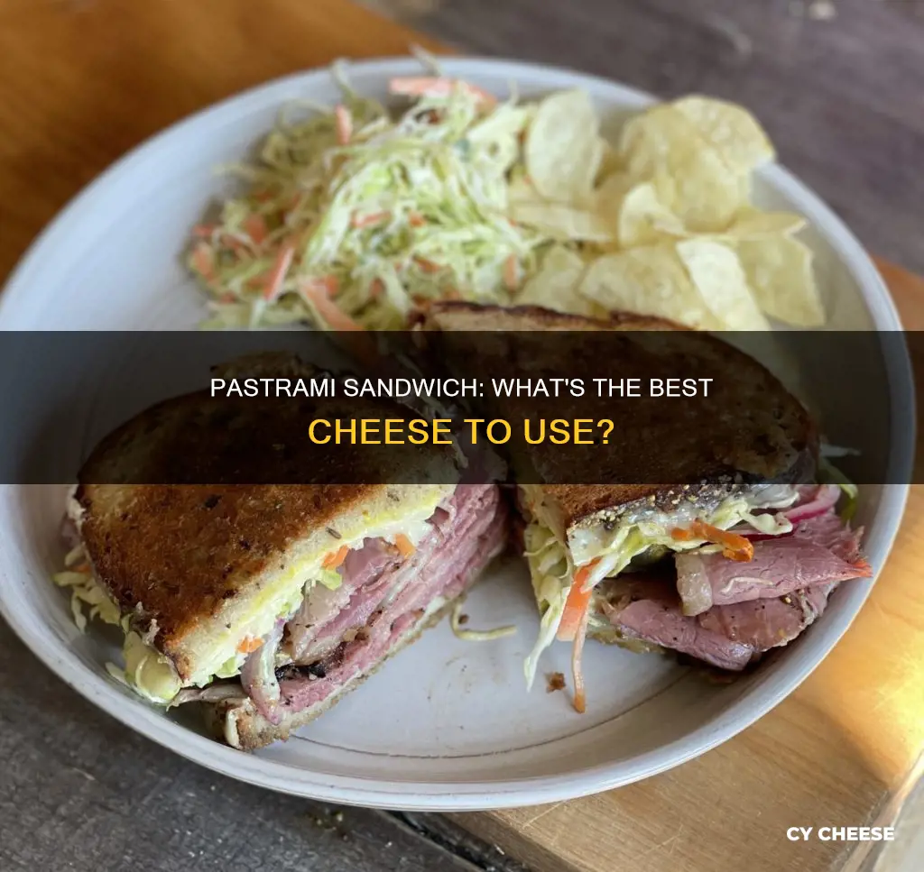 what kind of cheese is on a pastrami sandwich