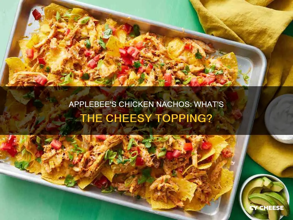 what kind of cheese is on applebees chicken nachos