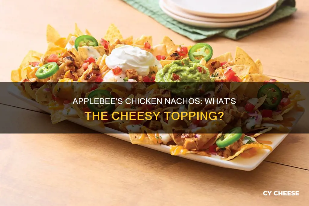 what kind of cheese is on applebees chicken nachos