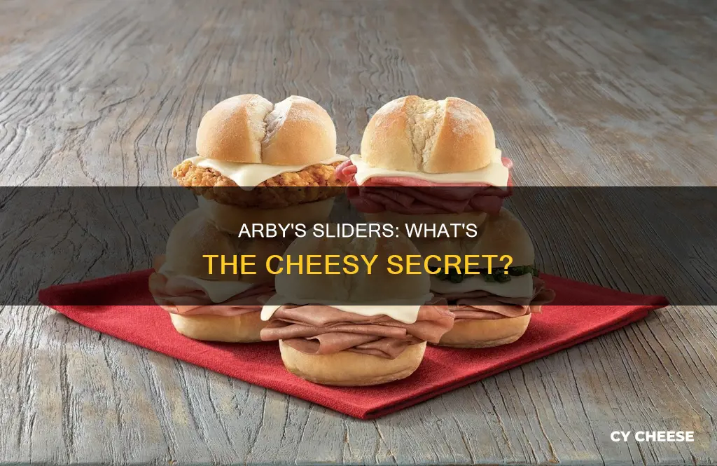 what kind of cheese is on arby