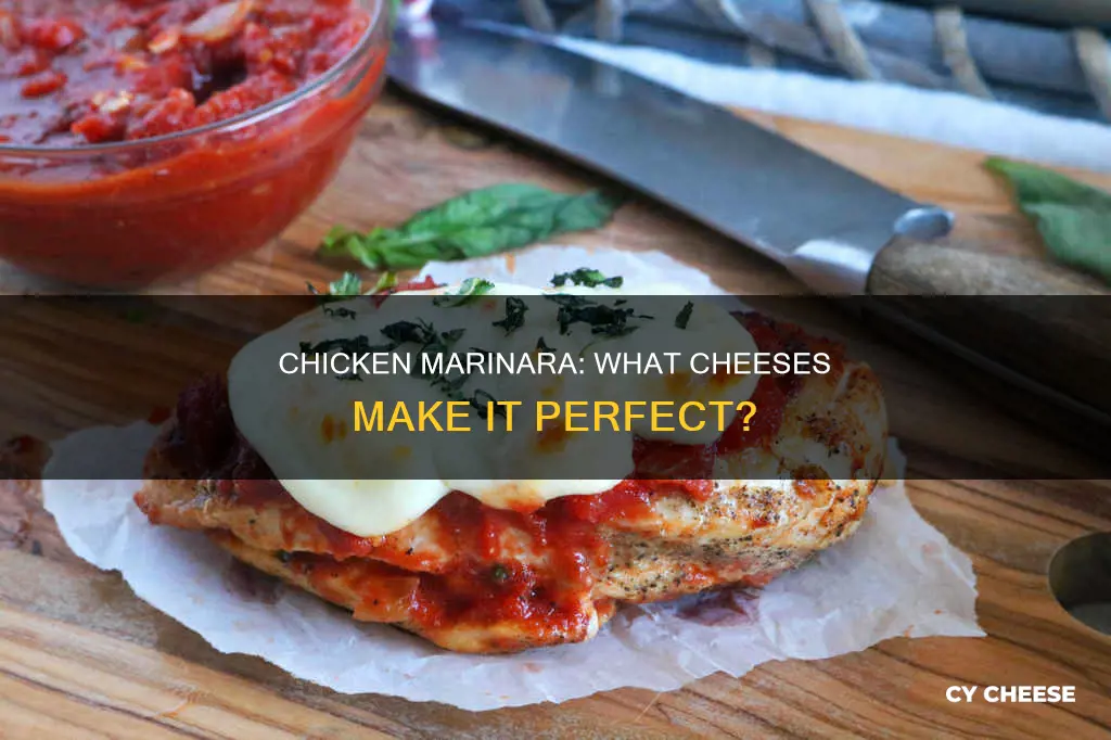 what kind of cheese is on chicken marinara