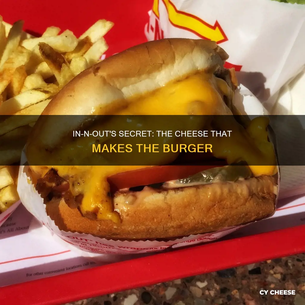 what kind of cheese is on in-n-out burgers