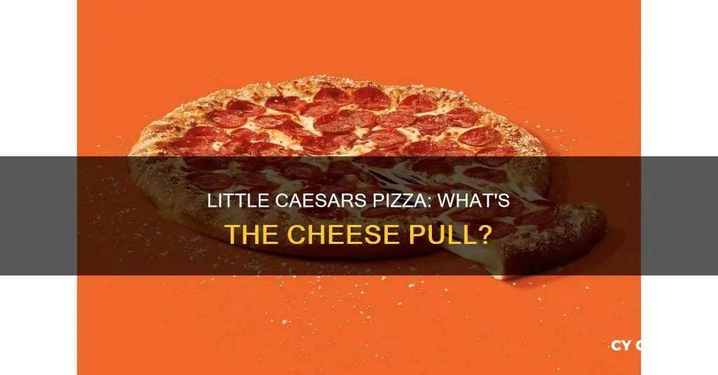 what kind of cheese is on little caesars pizza