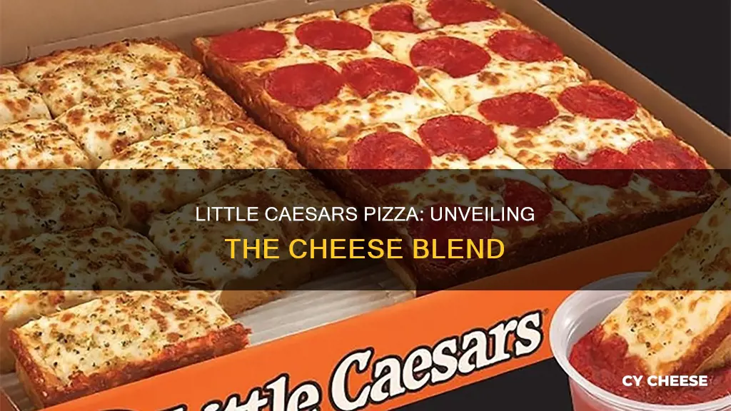 what kind of cheese is on little caesars pizza