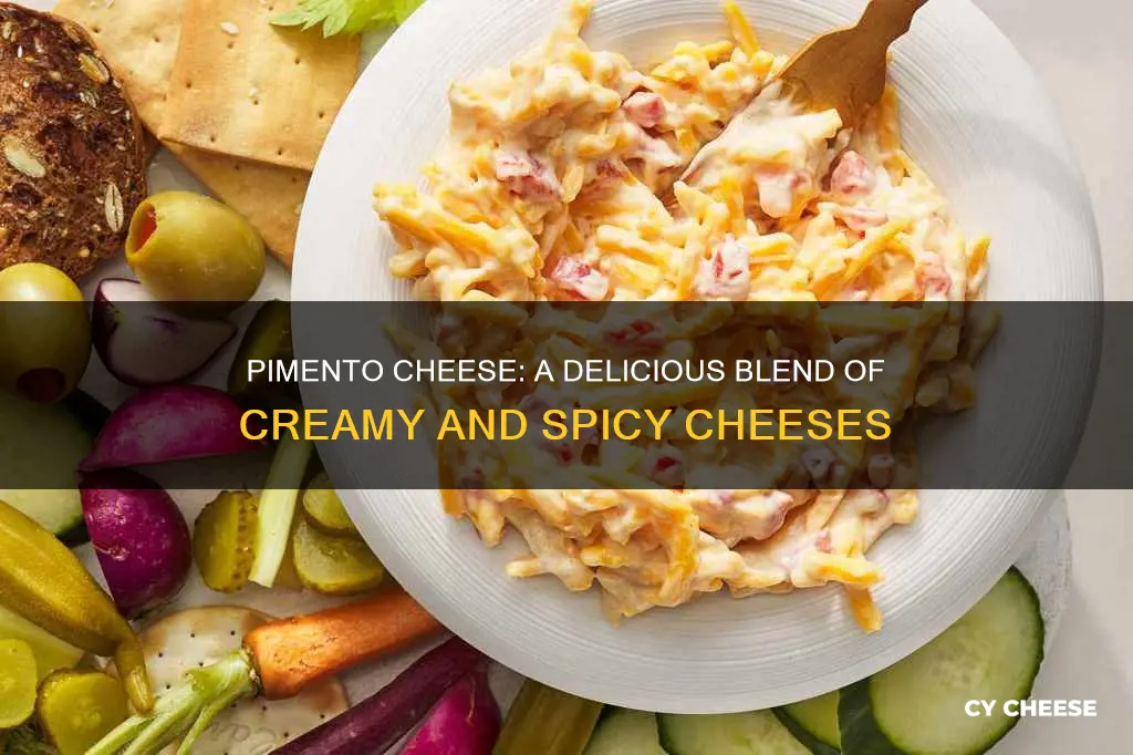 what kind of cheese is pimento cheese made of