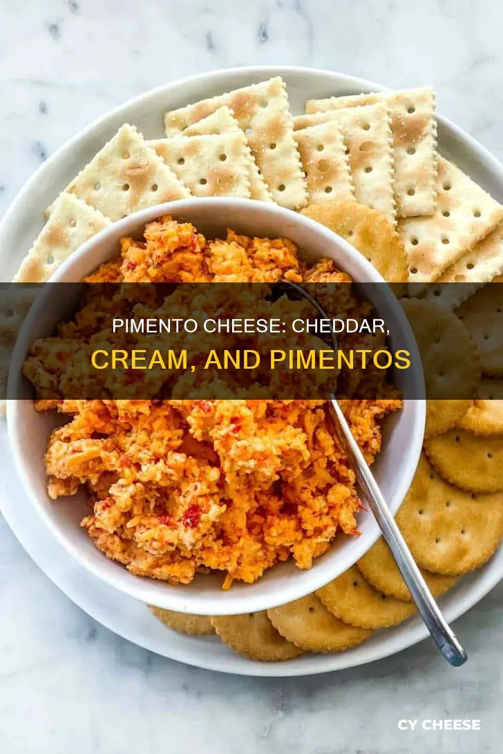 what kind of cheese is pimento cheese made of