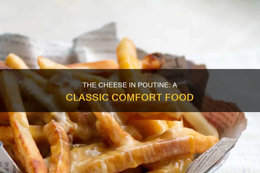 what kind of cheese is poutine made with