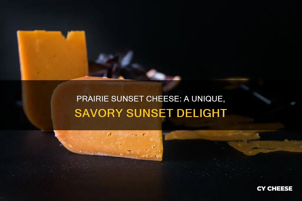 what kind of cheese is prairie sunset