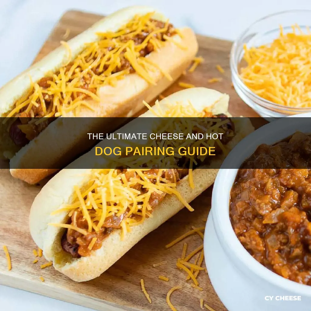 what kind of cheese is served on hot dogs