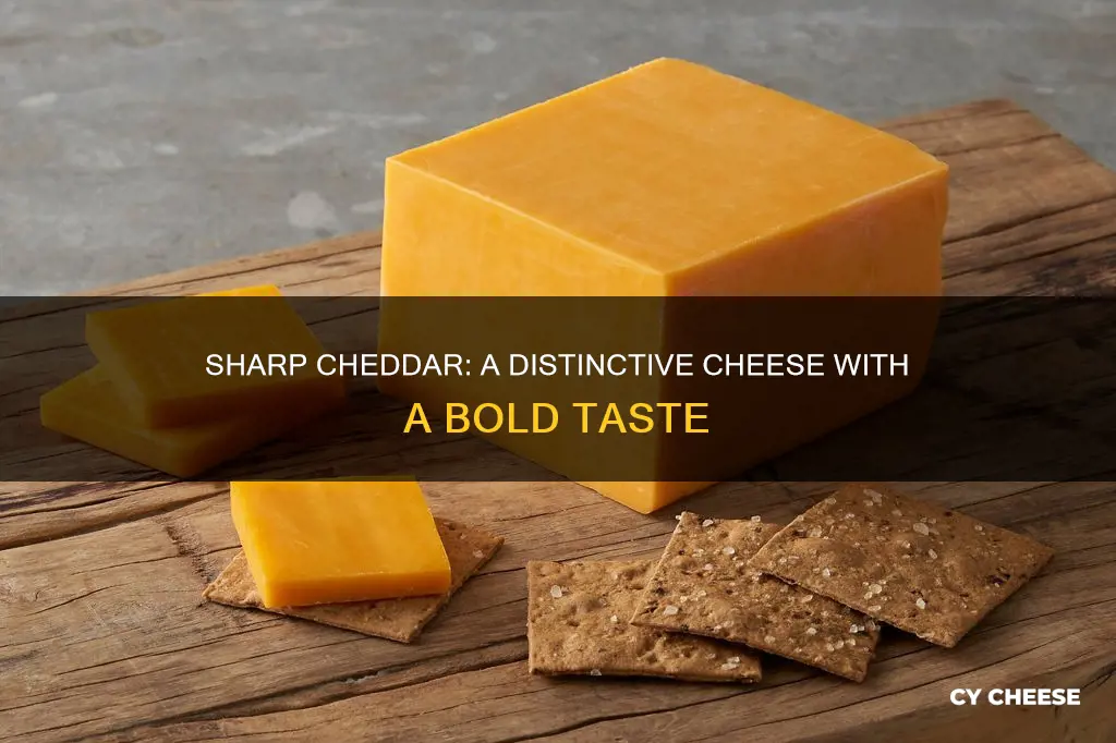 what kind of cheese is sharp cheddar