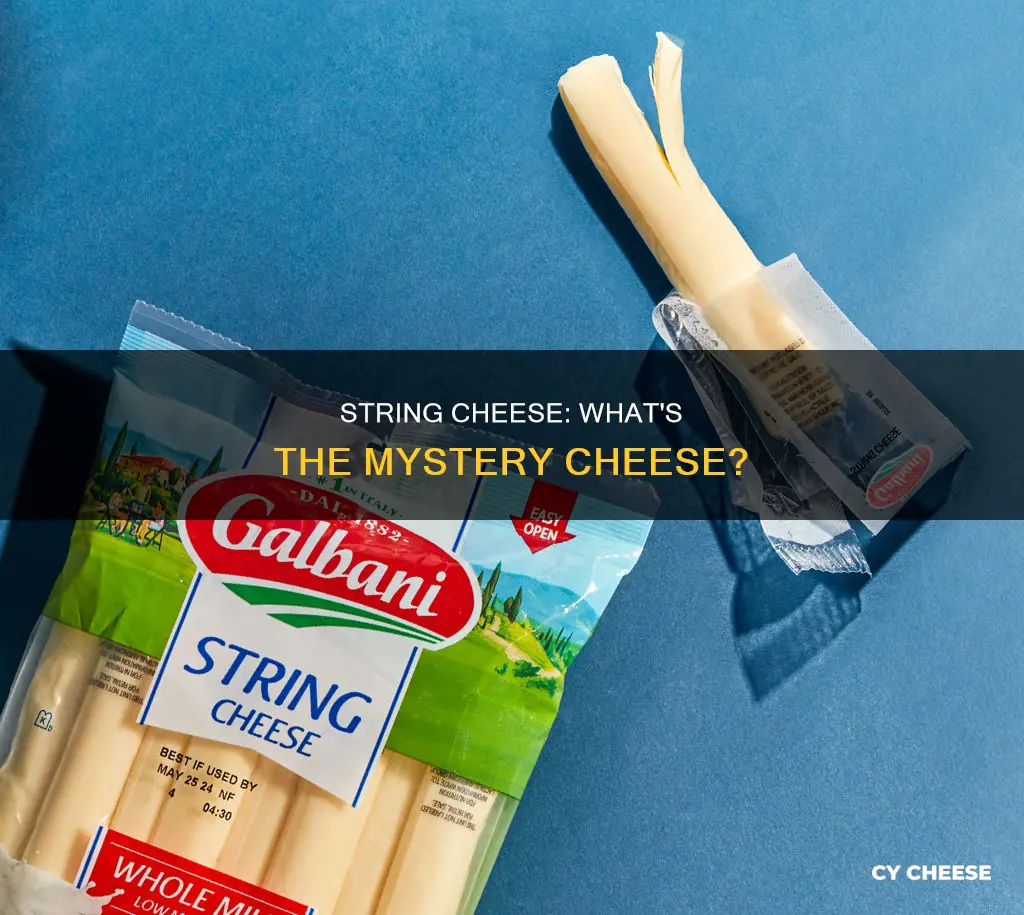 what kind of cheese is string cheese made of