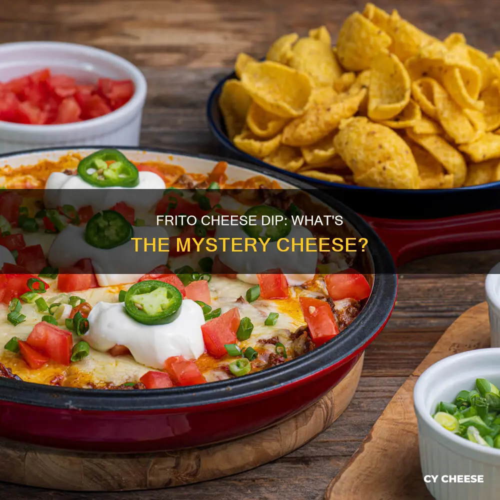 what kind of cheese is the frito cheese dip