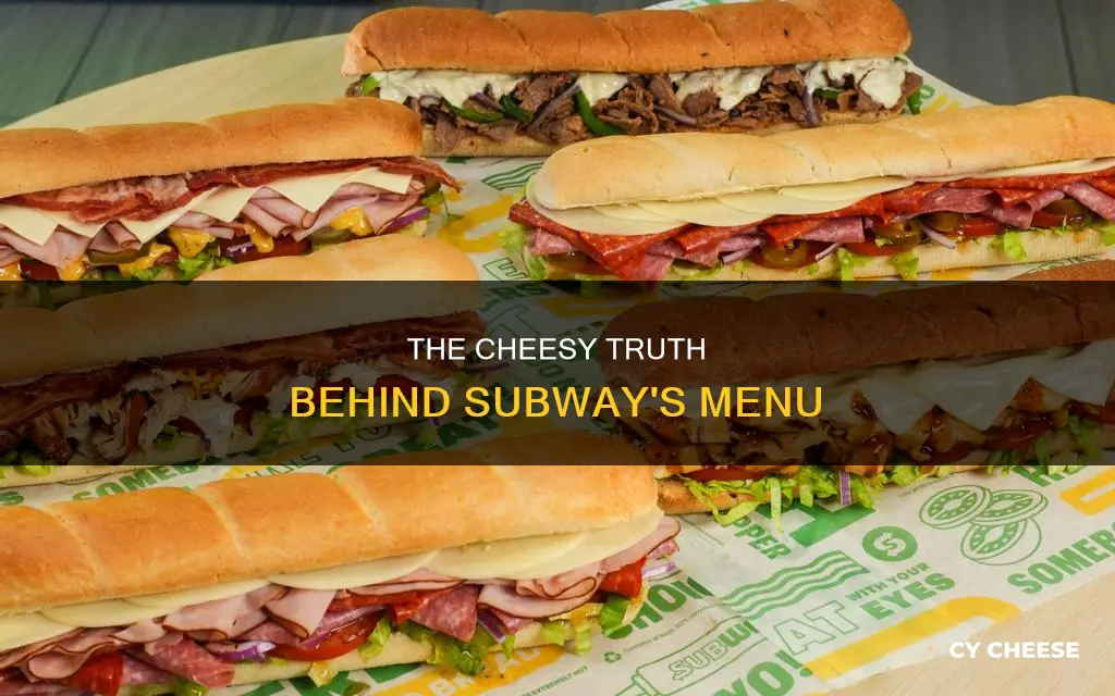 what kind of cheese is there at subway