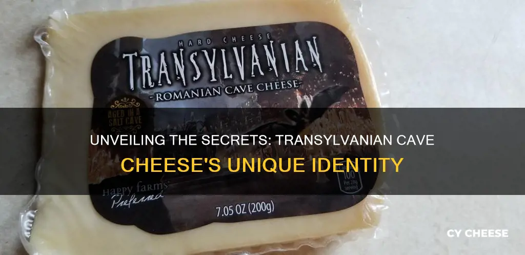 what kind of cheese is transylvanian cave cheese