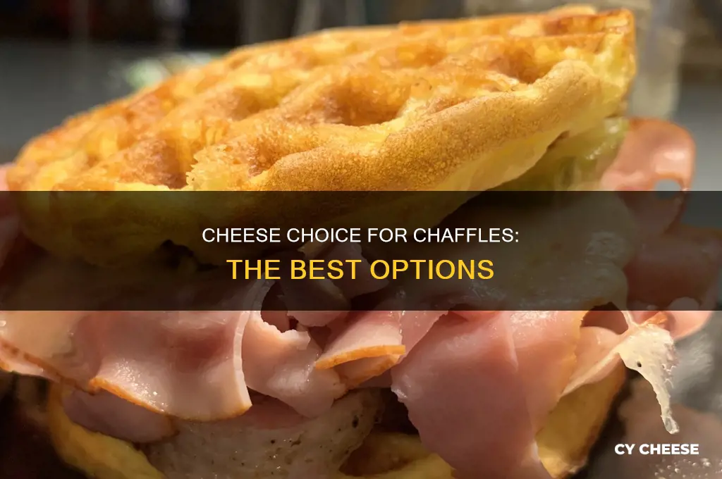 what kind of cheese is used for chaffles