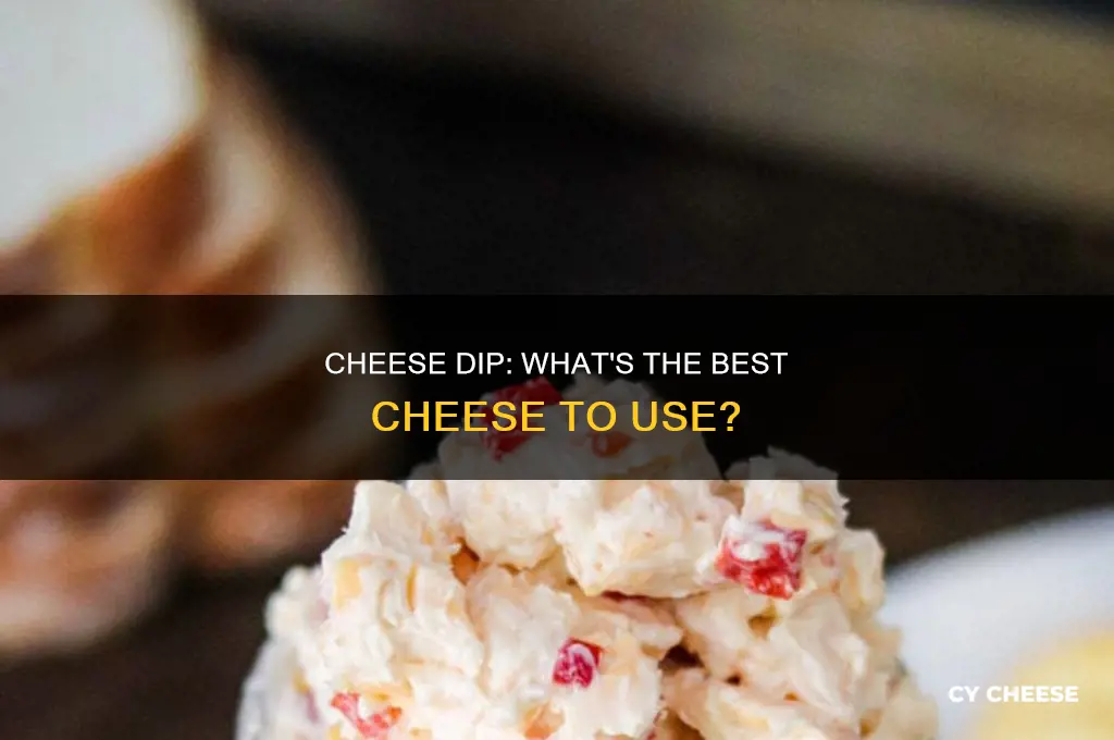 what kind of cheese is used for cheese dip